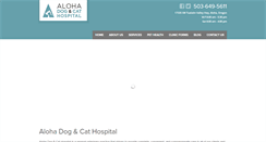 Desktop Screenshot of alohadogandcat.com