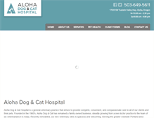 Tablet Screenshot of alohadogandcat.com